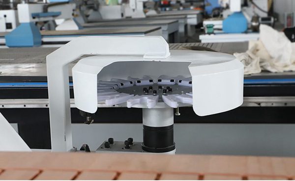 Disc tool changer magazine