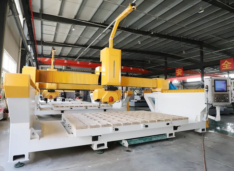 5 Axis CNC Stone Cutting Bridge Saw