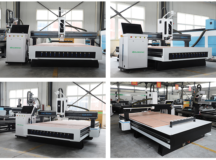 Máquina de escultura em madeira CNC