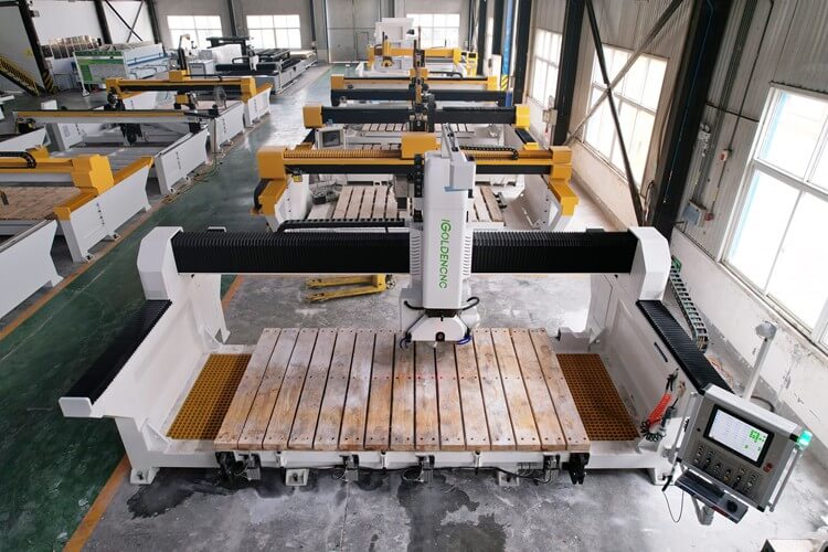 igolden cnc bridge saw