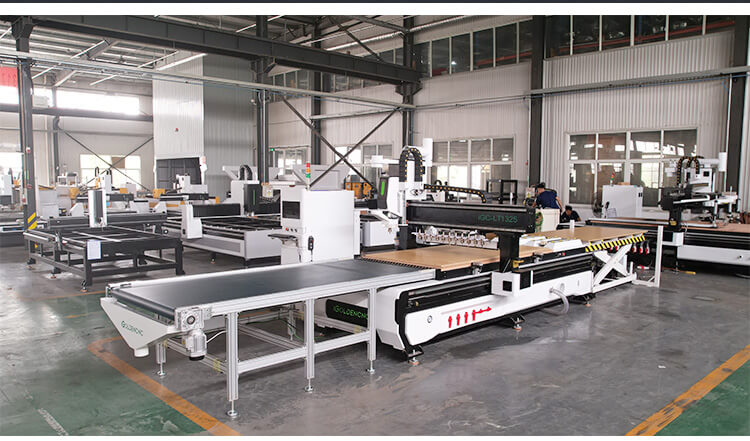 CNC Router to Machine Cabinet and Panel Furniture