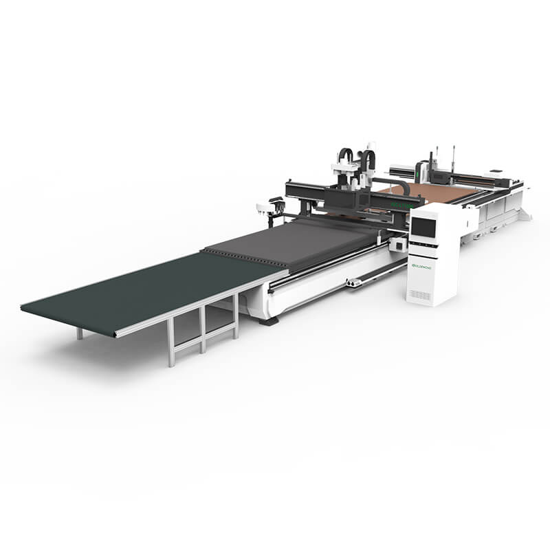 Loading&Unloading Nesting CNC Machine with Labeling Function