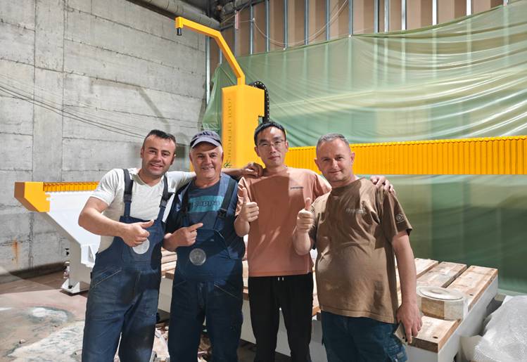 CNC Bridge Saw Machine Albania